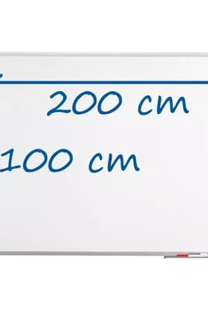 TABLEAU BLANC 2MX1M MAGNETIQUE DOUBLE FACE